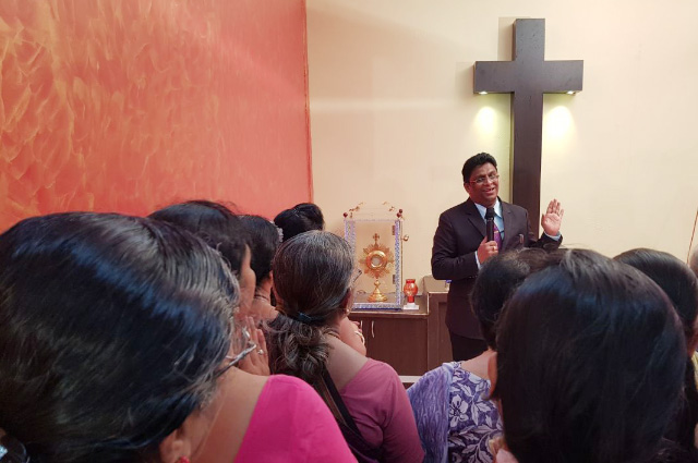 Bro Andrew Richard inaugurated the Prayer Tower Chapel now at Prayer Center in Valachil, Mangalore. The Prayer tower Chapel at the prayer Center is available for all visitors alike, to spend time communicating with God.
